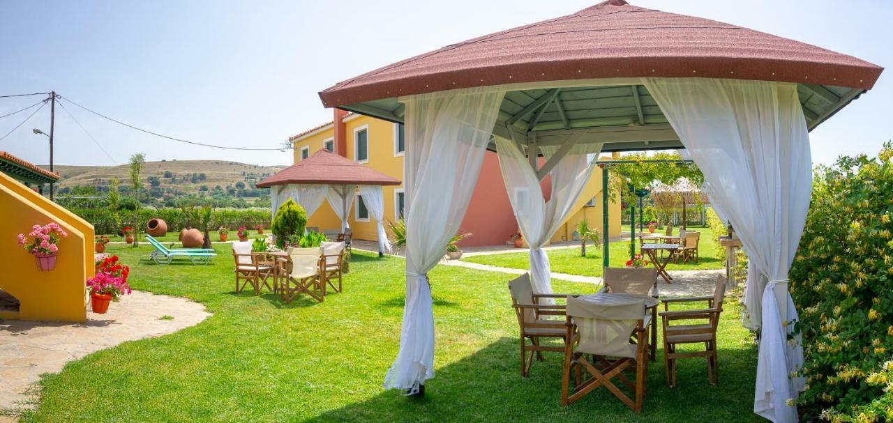 Pandora Apartments Moúdhros Dış mekan fotoğraf